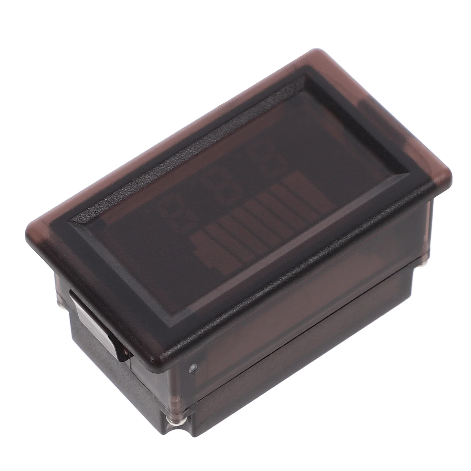 Medidor de tensão de capacidade 12-60V Display digital para carrinho de golfe de veículo elétrico de íon de lítio preto