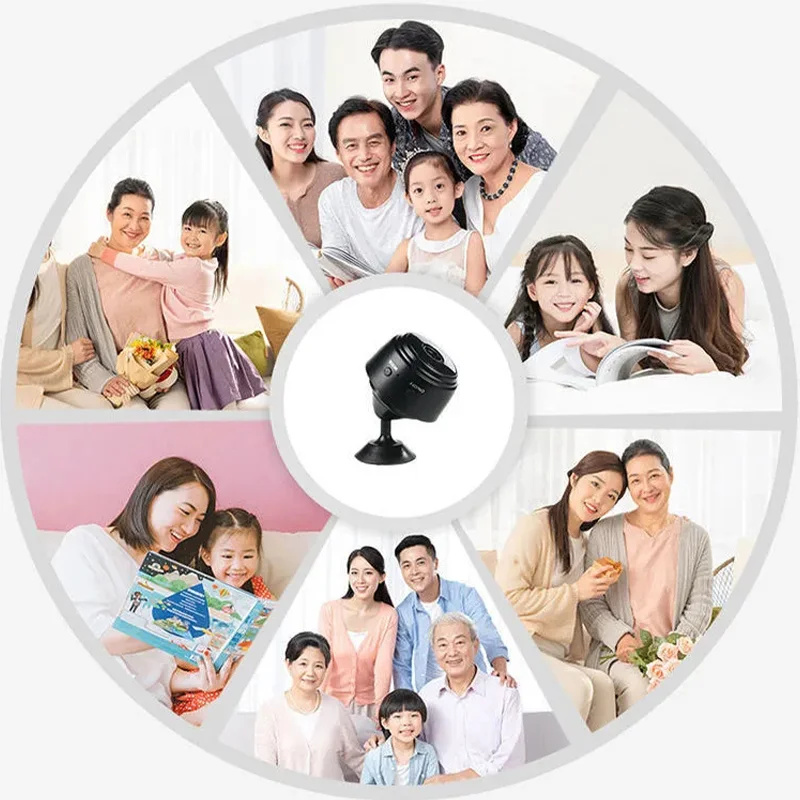 IP-камера HD 1080P, Wi-Fi, с датчиком