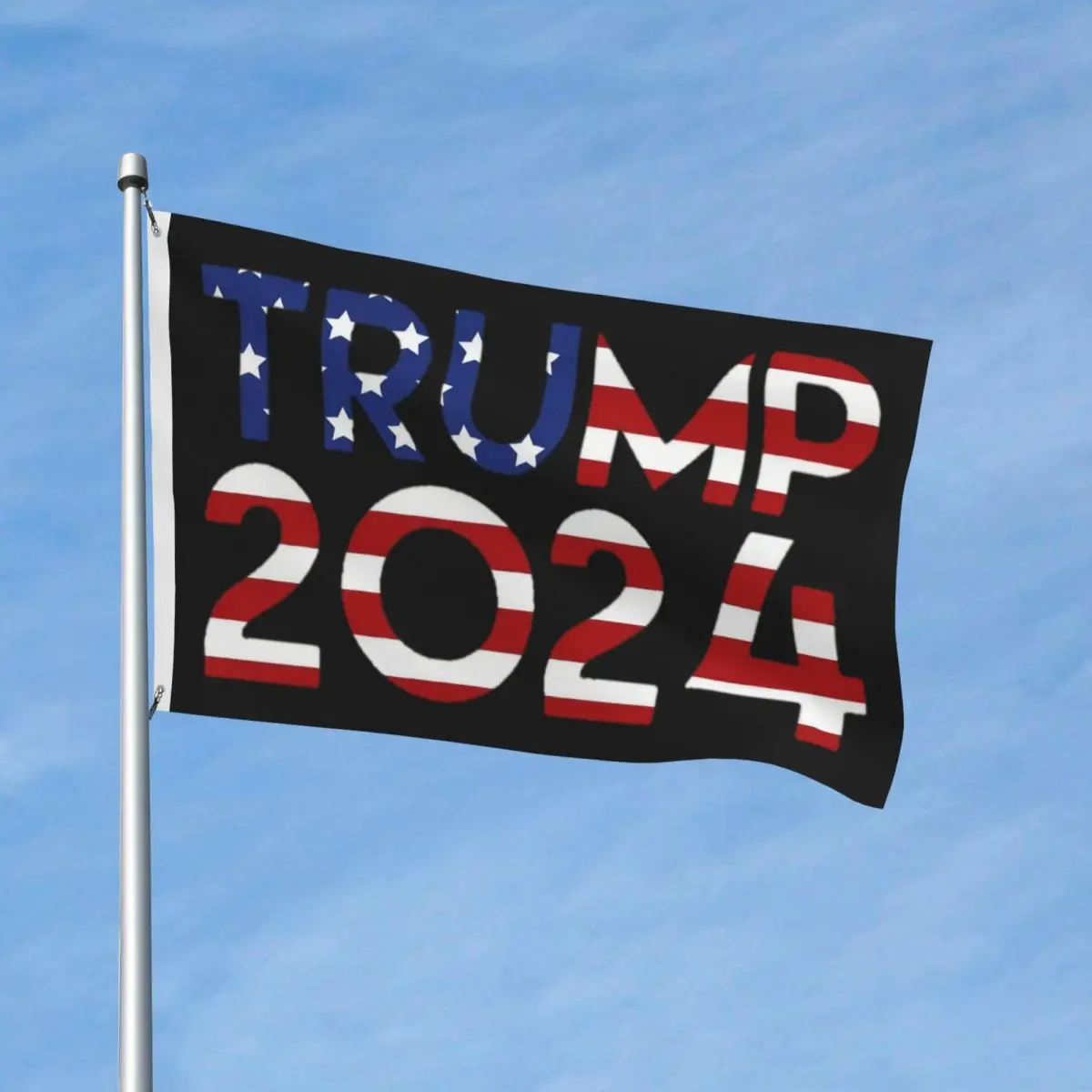 Donald Trump 2024 US Presidential Election Flags Durable Indoor Outdoor Banner All Weather Home Room Dorm Wall Decor 3x5 FT