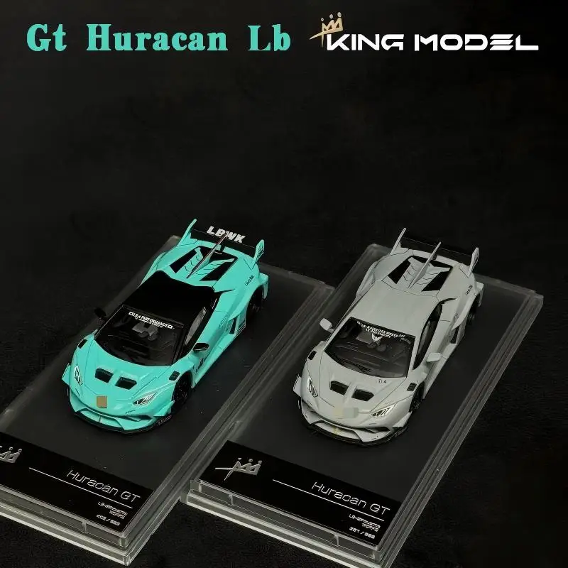 king-model-gt-huracan-lb-1-64-in-stock-alloy-motor-vehicle-toy-die-casting-metal-model-collection-boy-christmas-gift