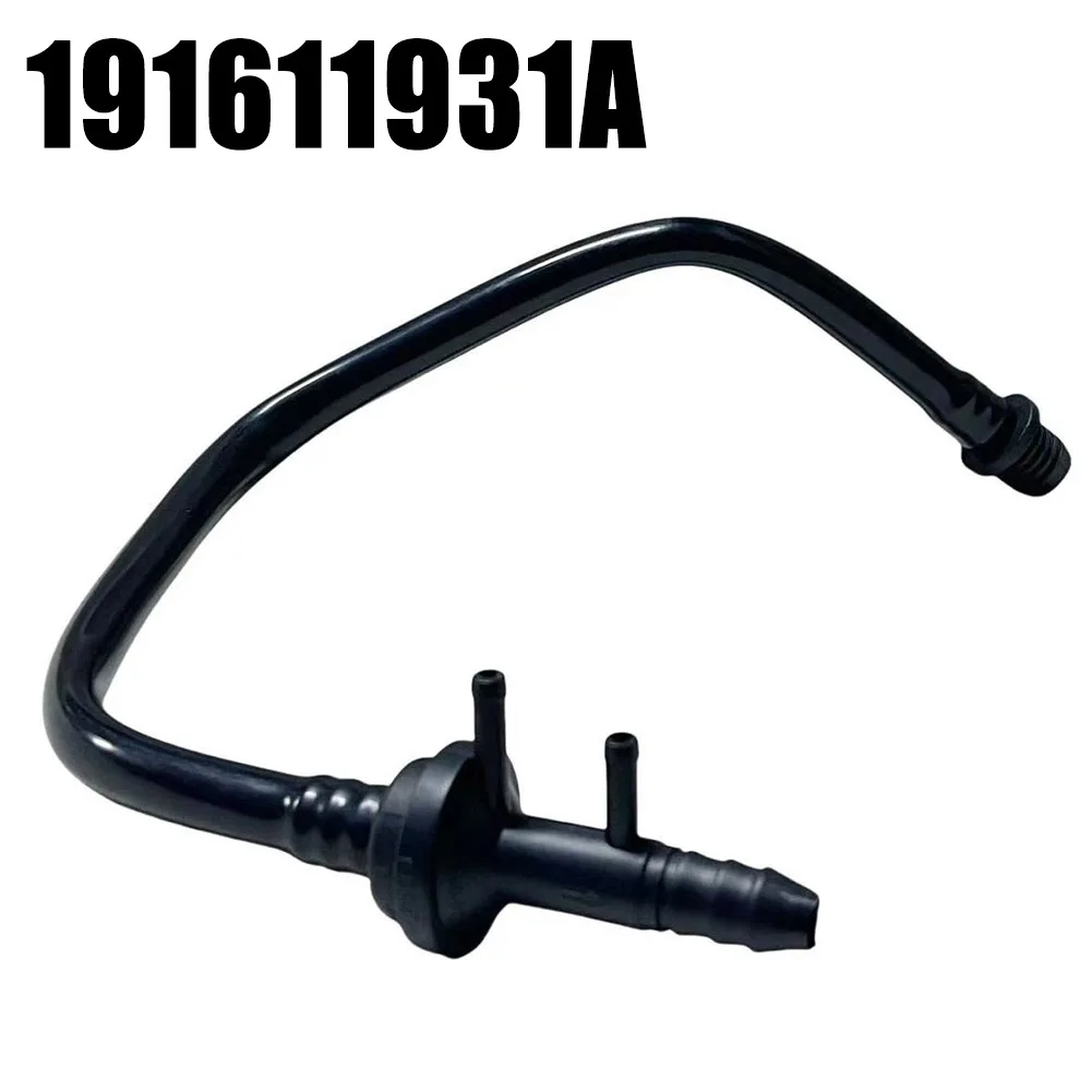 LHD Hose Vacuum Hose Replacement 191611931A Hose ABS Material Black Color Replacement Installation Car For Golf