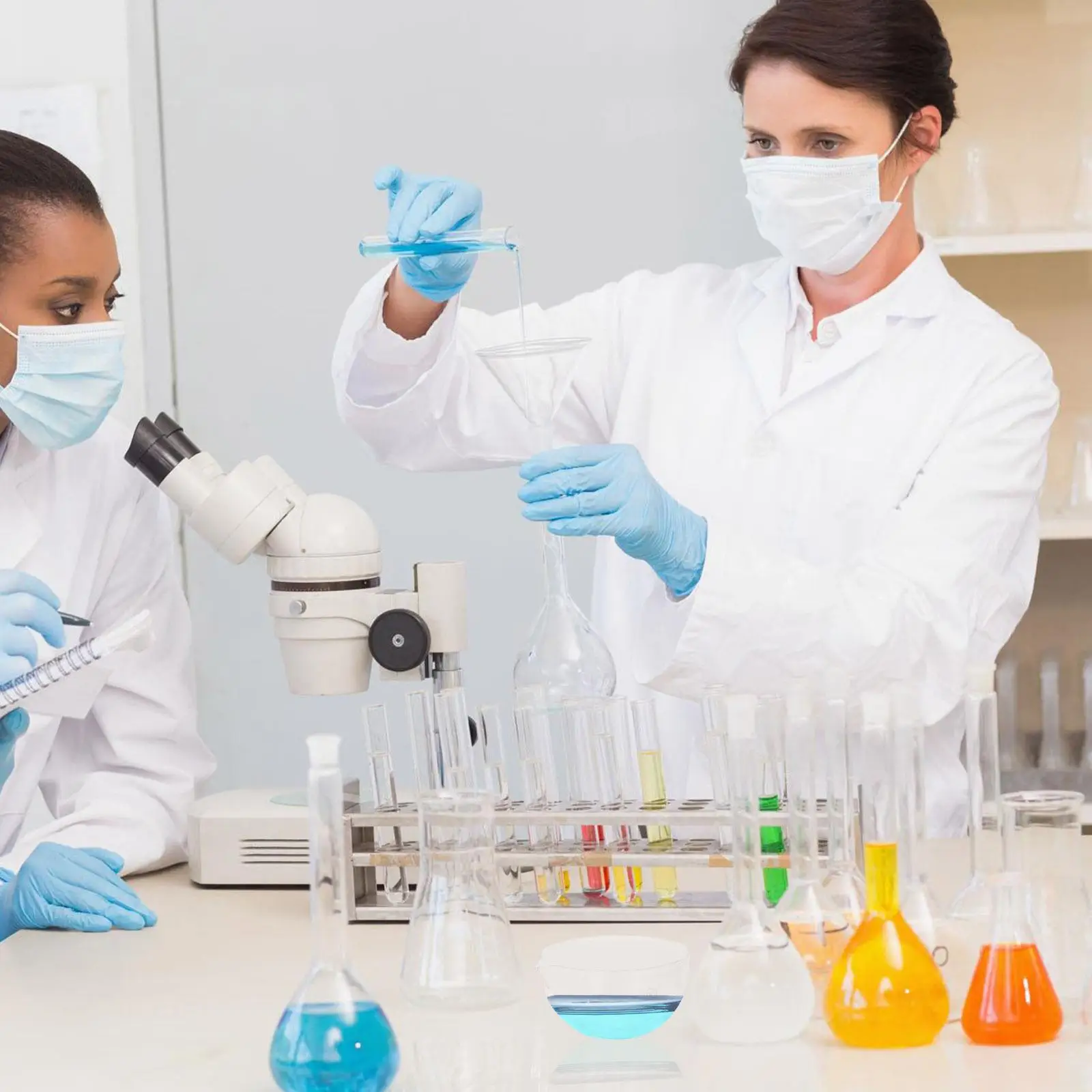 Bassins à vaisselle d'évaporation en verre, bols ronds multifonctionnels pour laboratoire, salle de classe, usage domestique