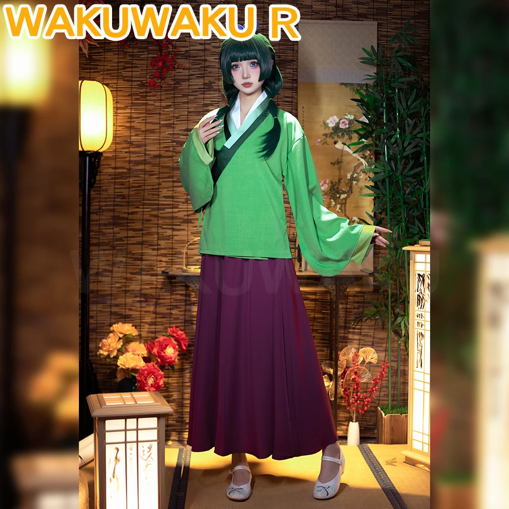 

Maomao Косплей Костюм Аниме The Apothecary Diaries Косплей WakuWaku-R Женское Платье Хэллоуин Мао Мао Древний Костюм