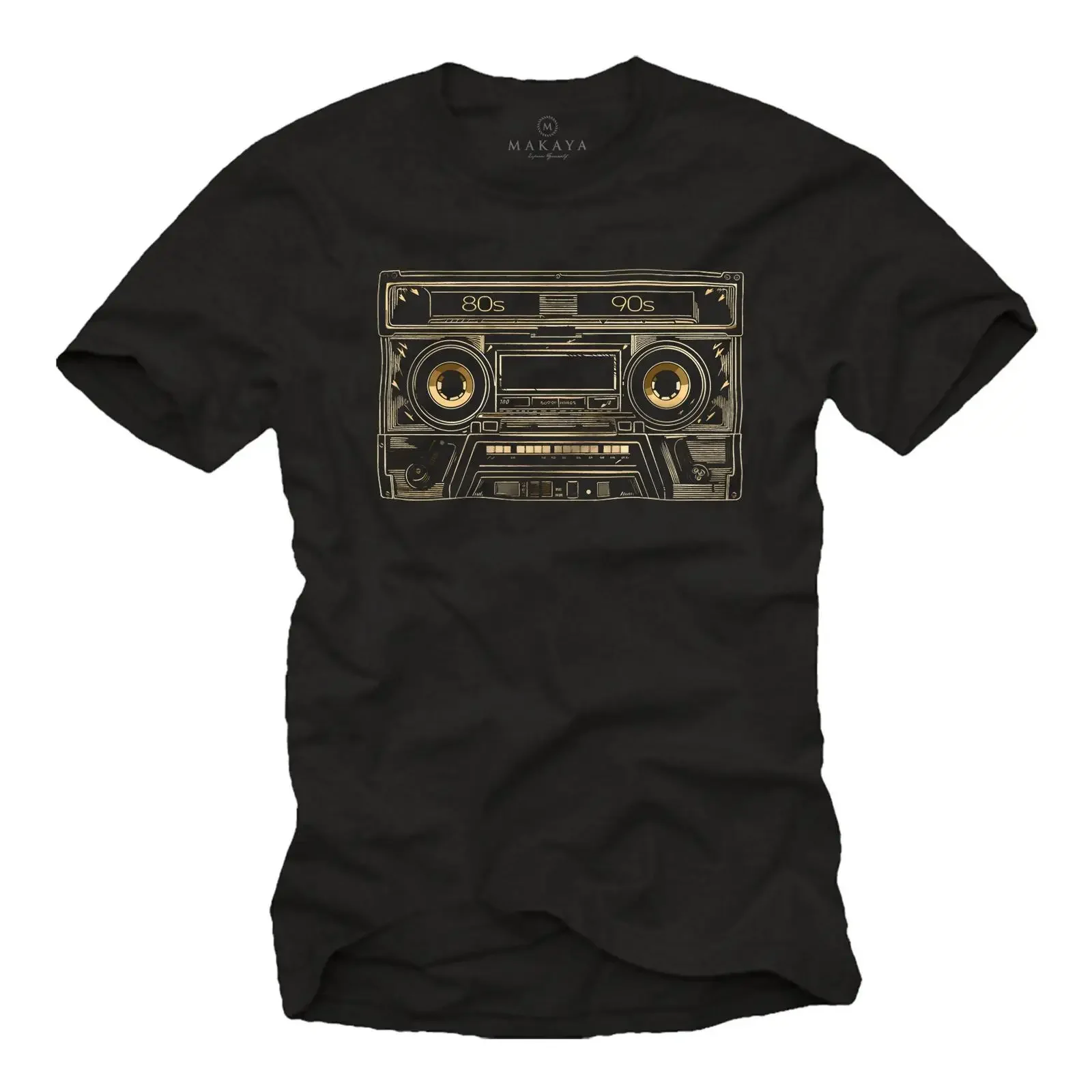 Men amp 39 s T Shirt 80s 90s Hip Hop Mixtape Vintage Moitv Tape Cassette Oldschool Music s for Musician vintage Washed Unisex