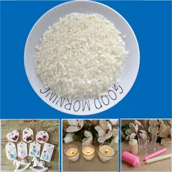 100g świece DIY organiczny biały wosk pszczeli pelety czysty wosk pszczeli pastylki pielęgnacja skóry balsam do ust mydło do odlewania świec zestaw wosk uszczelniający