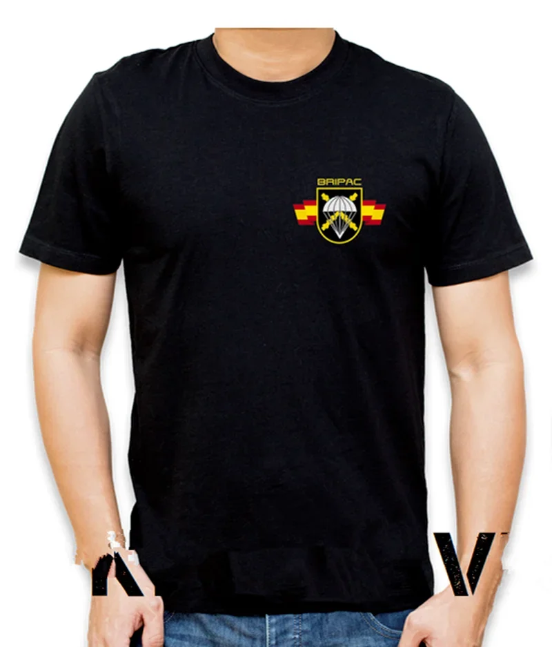 “Triunfar O Morir” Brigada Paracaidista BRIPAC Men T-Shirt Short Sleeve Casual 100% Cotton O-Neck Summer Tees Size S-3XL