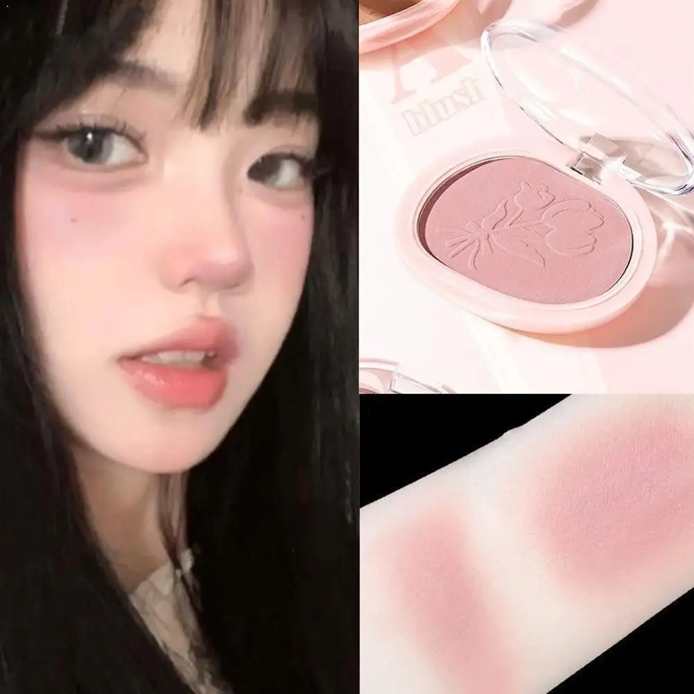 Novo Velvet Mist Blush 32g mat naaktpoeder |   Soft-Focus Face Blusher Contour Langdurig mengbaar voor natuurlijke uitstraling