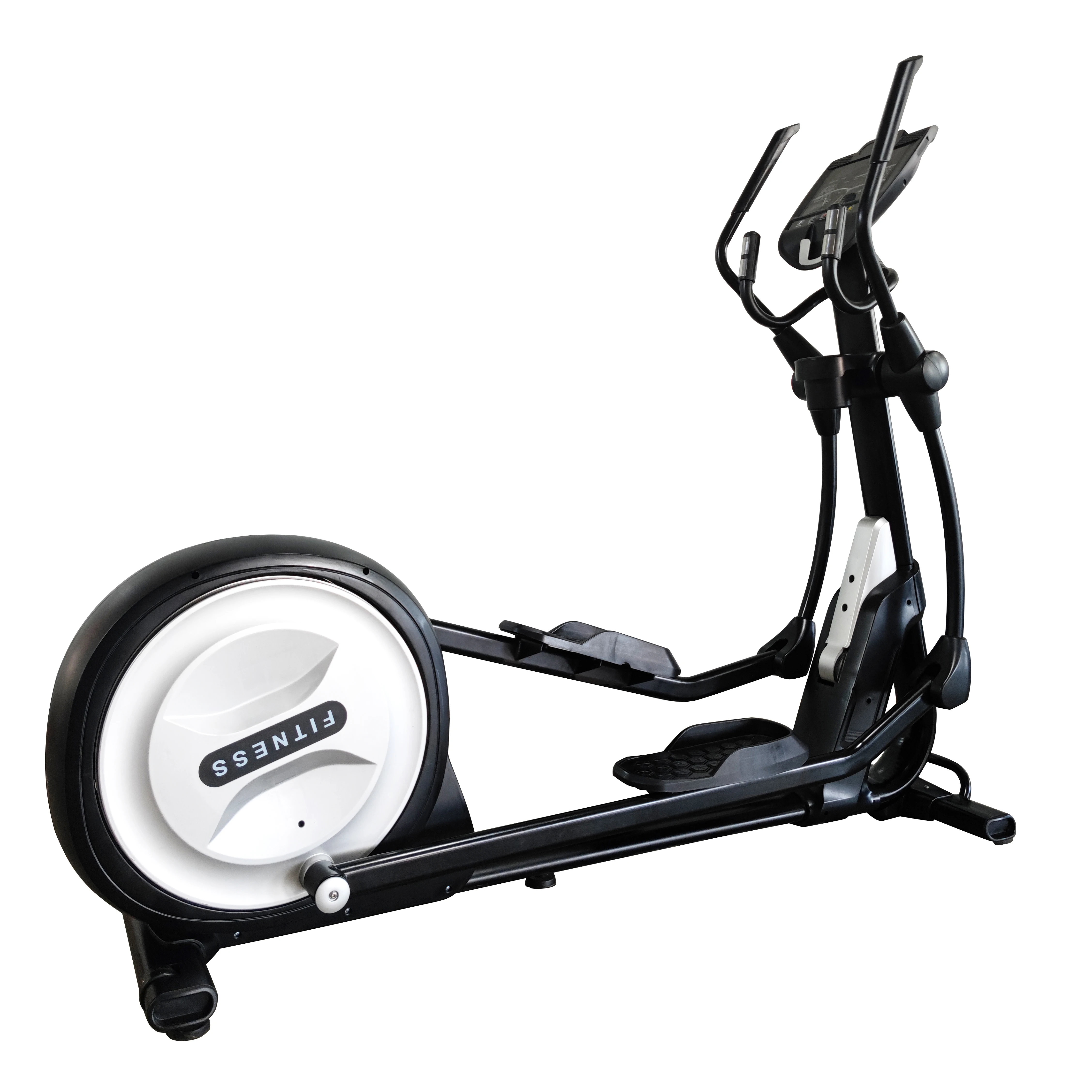 Foldable Electric/Self Generated Elliptical Cross Trainer Home Gym Commercial Use Steel Rear Wheel Drive