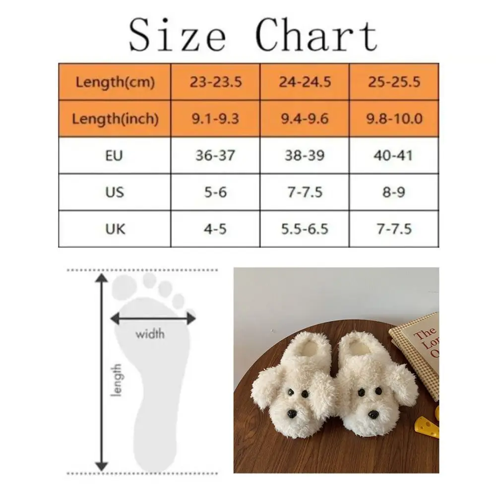 أحذية لينة لعبة القلطي النعال جميل لطيف الشتاء الكلب أفخم الشرائح الحيوان سميكة وحيد رقيق جرو النعال الرجال #6