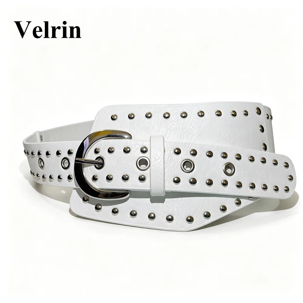 Ladies' Rivet Pin Buckle Bronze Stud Buckle External Belts For Women girdle Decorate waist Corset PungCowgirl On Dress Coat