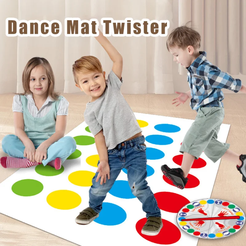 Twister Children Parent Child Interactive Board Game Dance Party Party Multiplayer Twister Toy Christmas Birthday Gift Family