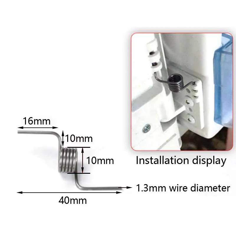 5 sztuk/partia lodówka drzwi wiosna akcesoria przegroda silna sprężyna skrętna