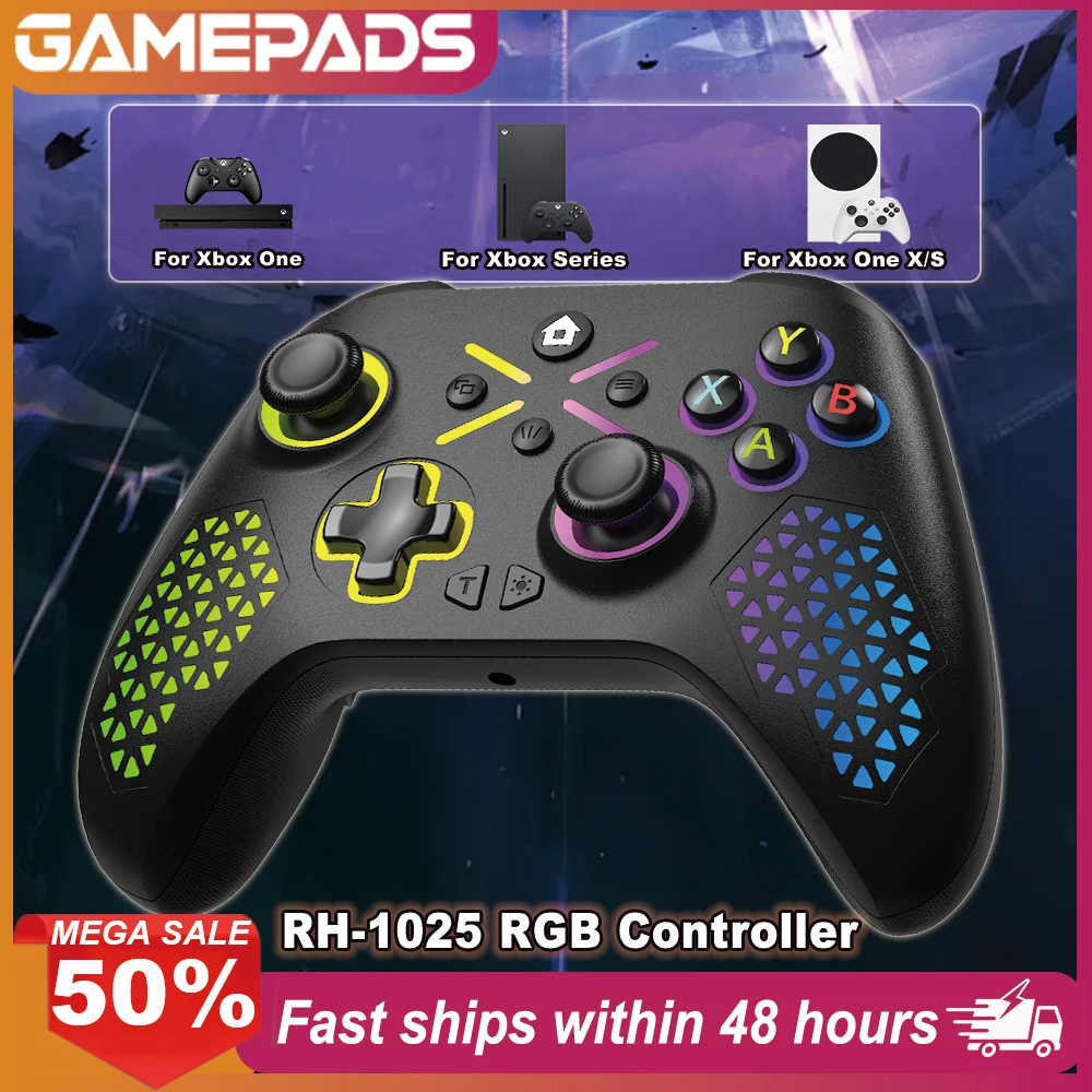 Gamepad For Xbox One Console Xbox Seris S/X Wireless Dual Vibra Six Axis Gyroscope Game Xbox Controller Win 7 8 10