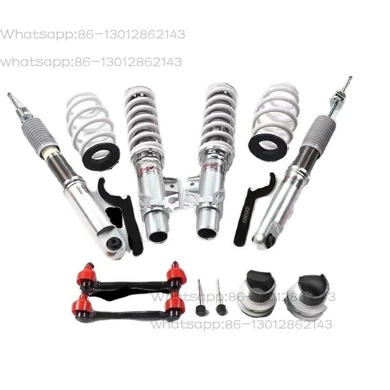 Twisted Tooth Shock Absorber Car Upgrades Suspension Height, Soft and Hard Adjustable Lowering Body  Shock Absorbers