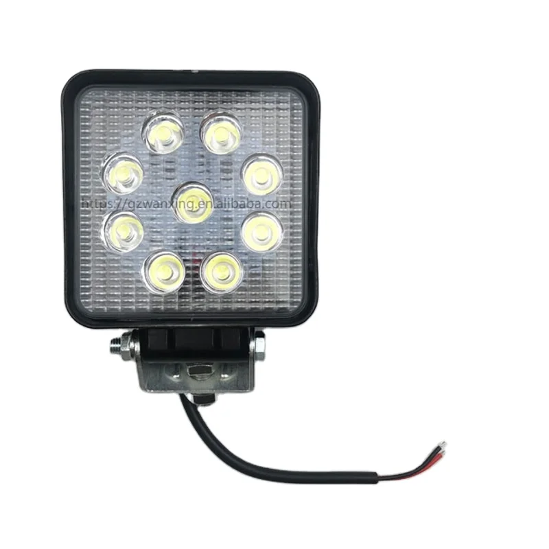 

New Factory Wholesale 12x6.5x15cm Working Lamp Light 24v Grey LED Lamp Housing for Excavator Parts