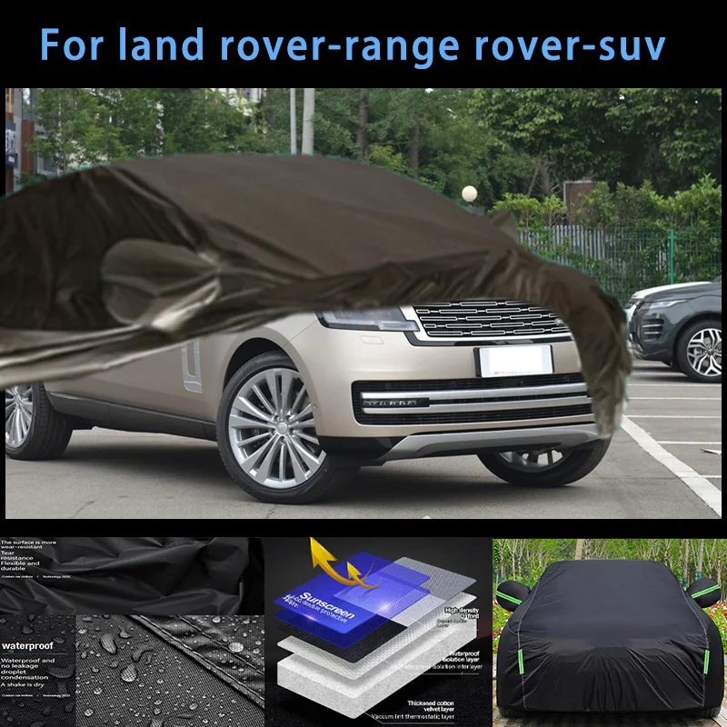 

Для land rover-range rover наружная защита, полные автомобильные Чехлы, снежный чехол, Солнцезащитный водонепроницаемый пыленепроницаемый внешний автомобильный аксессуар