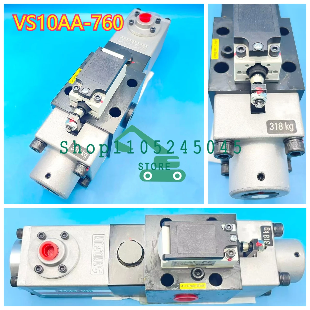 

High Quality VS10AA Punch Overload Protector for Press Sandsun VS10AA-760 Hydraulic Overload Oil Pump