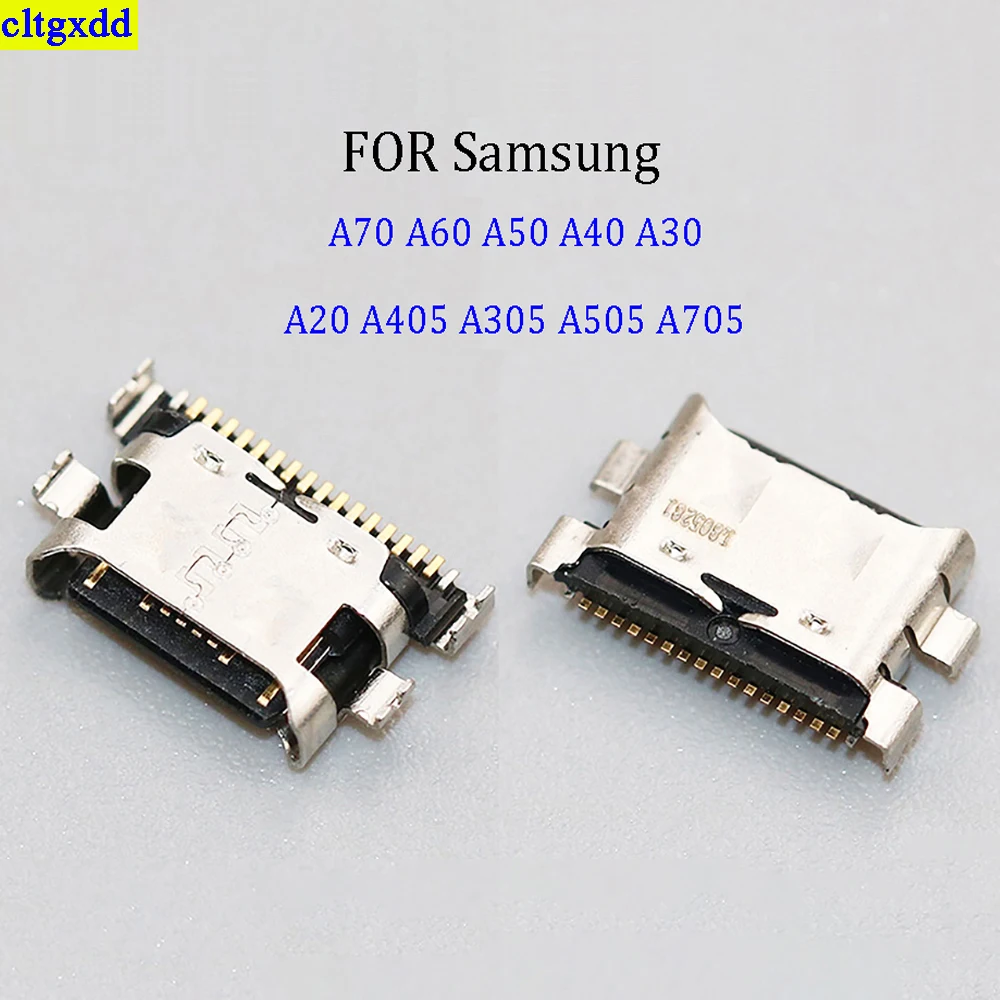 10piece suitable for Samsung Galaxy A70 A60 A50 A40 A30 A20 A405 A305 A505 A705 charging port Micro USB C-type connector plug