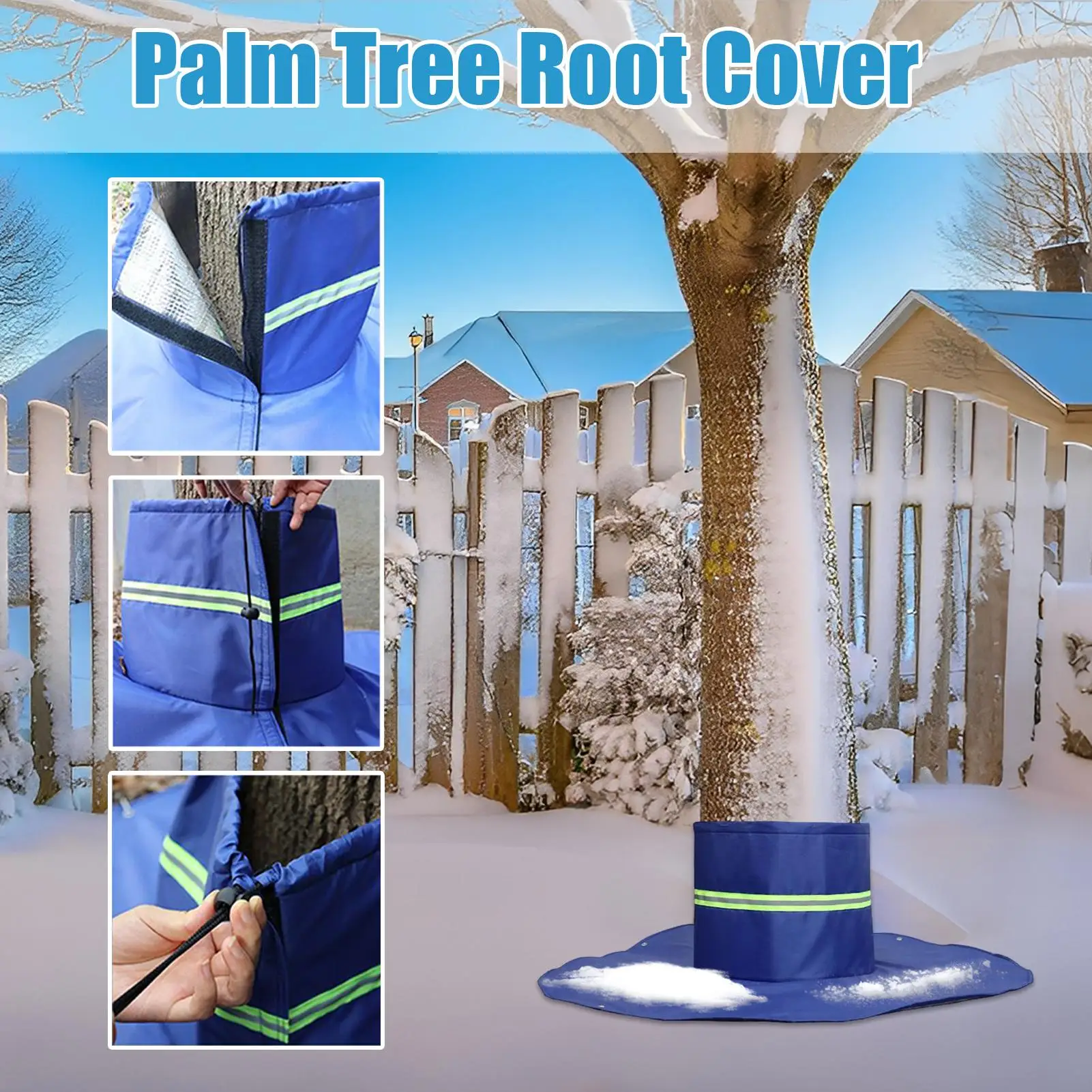 

Tree Cover Cold Weather Tree Root Insulation Protector Protective Gardening Accessories For Trunk Shrub Vegetable Flower Beds
