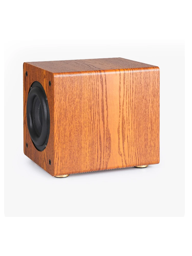 Caisson de basses passif de 6.5 pouces, boîte de son haute puissance 100W, haut-parleur Audio HiFi, grands haut-parleurs magnétiques durables pour Home cinéma DJs