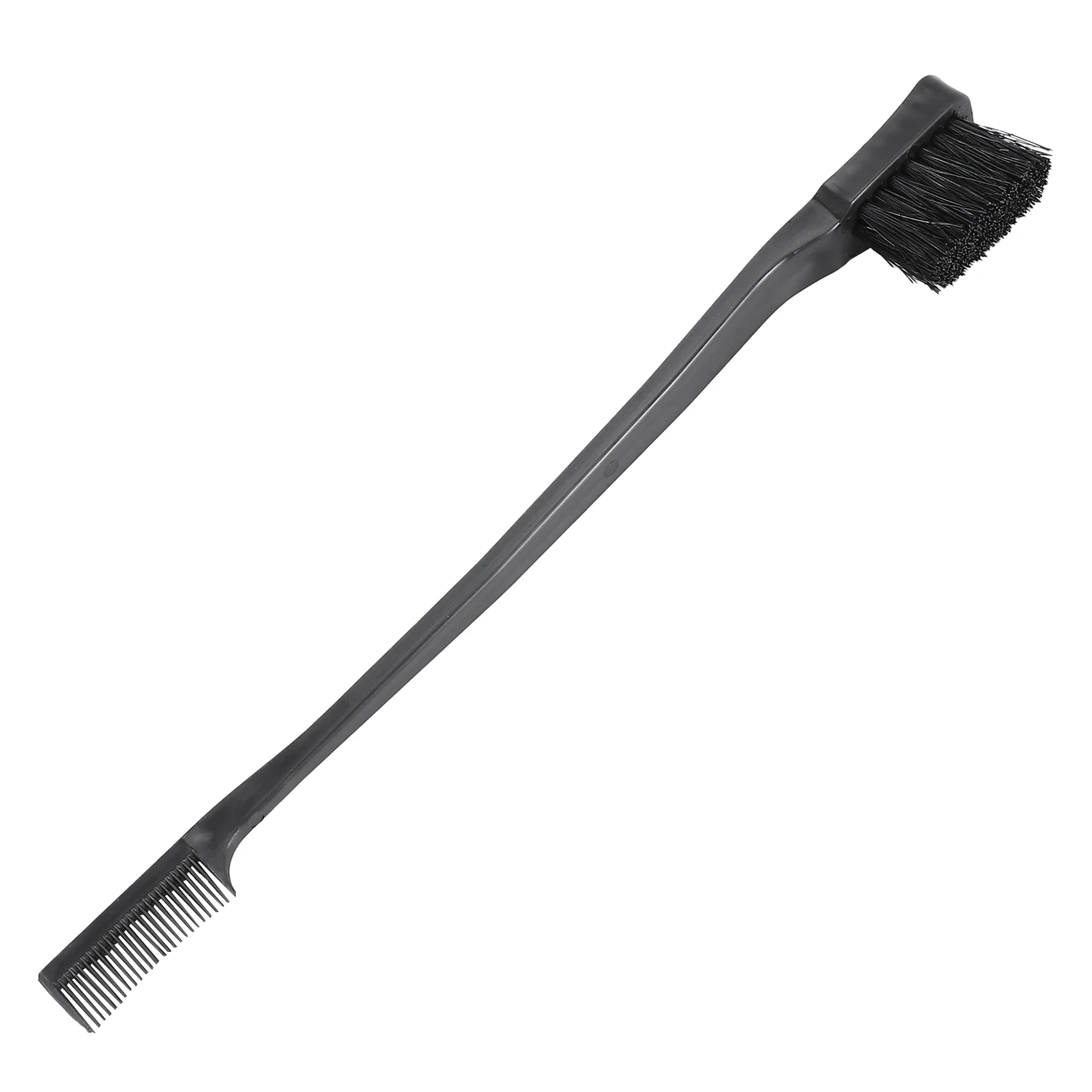 

Двусторонняя расческа для волос с контролем края, комбинированная упаковка из 2 предметов, розовая и черная