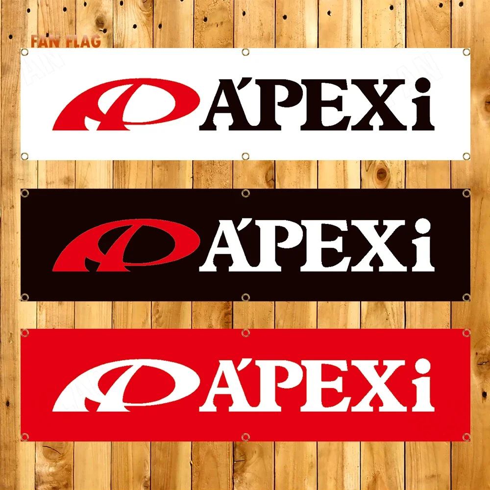 45X180cm Apexis Auto Parts Banner Flag Garage or Outdoor Decoration Tapestry