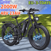 Ridstar E26 Electric Bicycle 2000W Powerful Motor 48V23AH Lithium Battery Ebike Hydraulic Brake 26*4 Inch Fat Tire Electric Bike