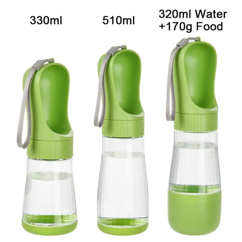Tragbare Auslaufsichere Tierfutterflasche Wasser- und Futterbehälter für Kleine und Große Hunde Katzen Outdoor-Spaziergänge Camping Hundefutter-Zubehör – Detail 5