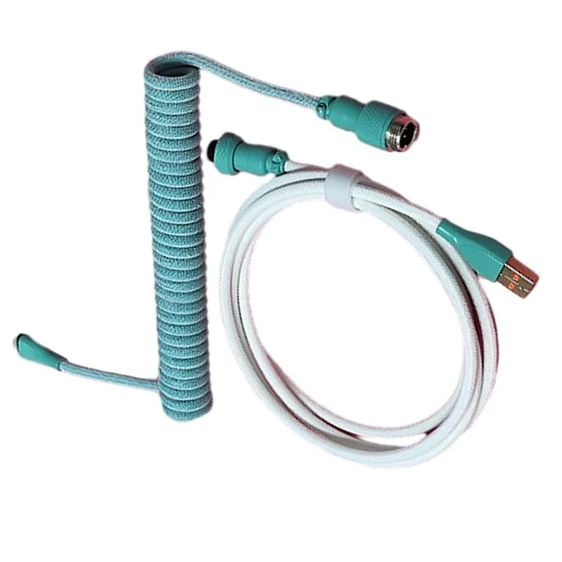  Game  Keyboards Cable TypeC to USB-A Charging Cable Flexible with Removable