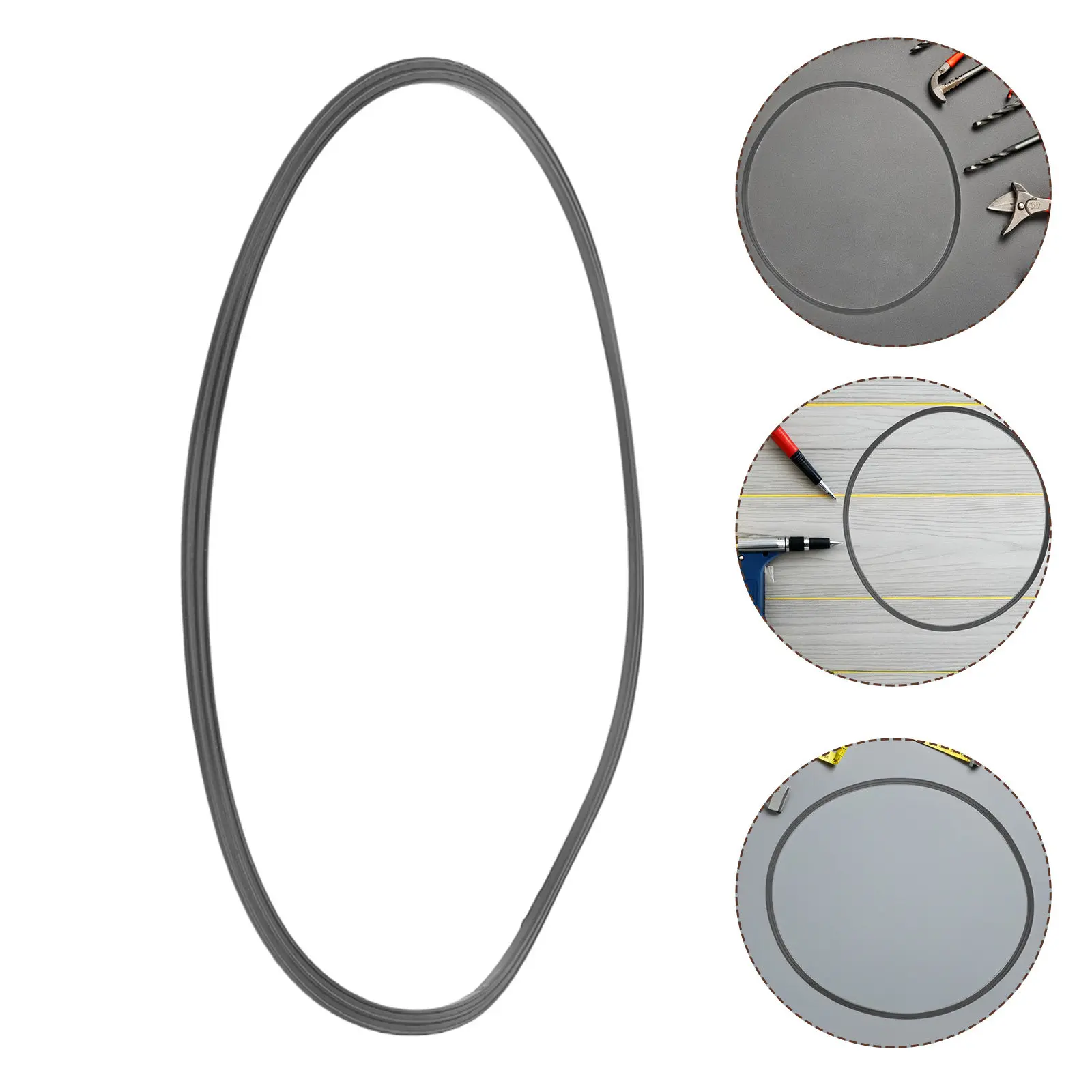 

Bar Stool Floor Protector Ring Set of 4 Wear-Resistant Rubber Base Pad for Counter Stools Kitchen Bar Chair Leg Guard