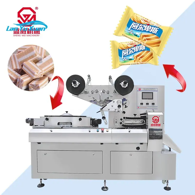 Full Automatic High Speed Soft Jelly Hard Candy Packing Machine