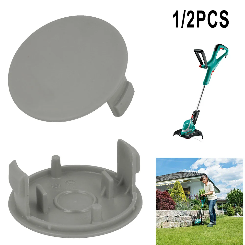 1/2Pcs Gras Trimmer Spool Kappe Für BOSCH AFS-23-37 F016F04841 F016F05384 Rasenmäher Ersatz spule Abdeckung Zubehör