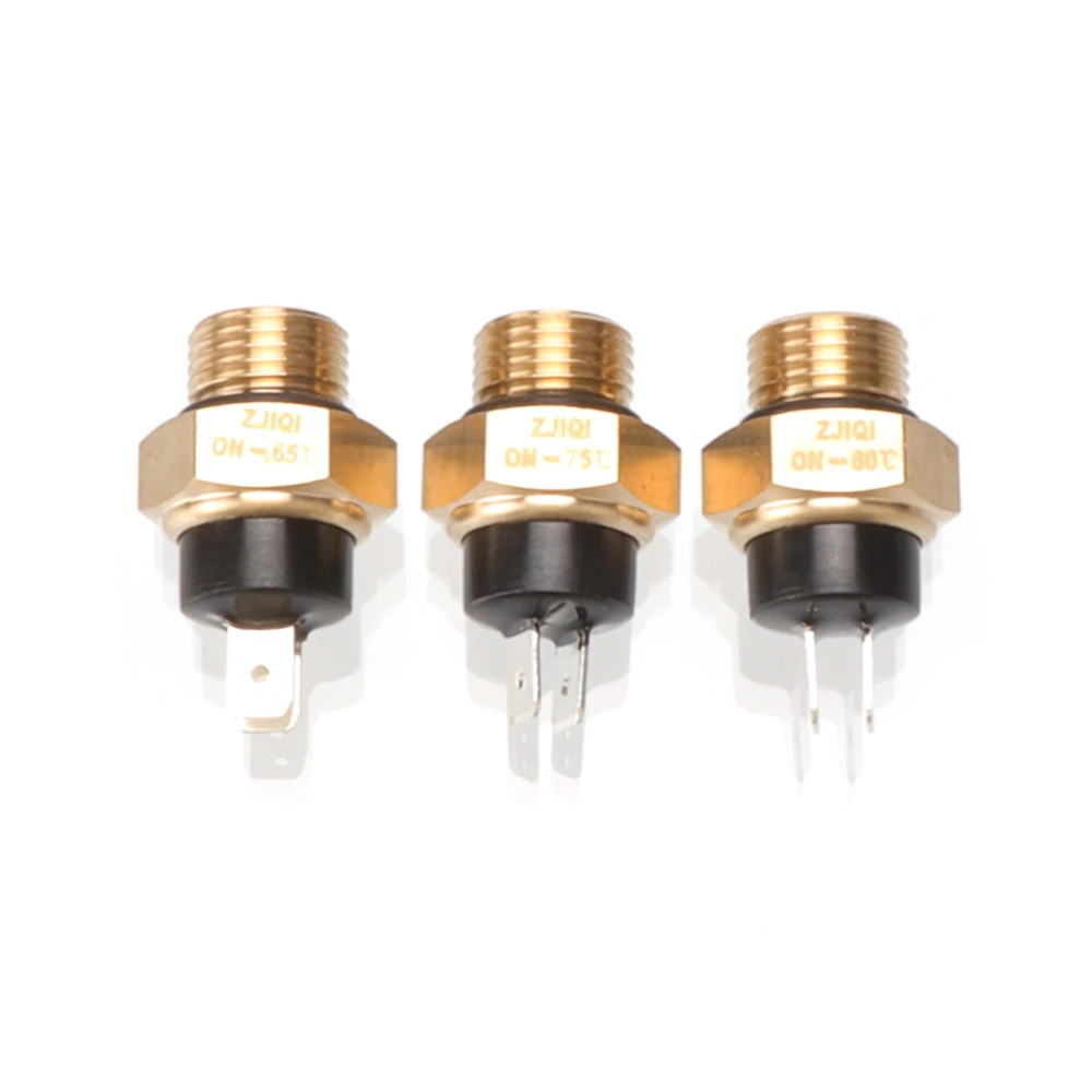 M16 65/75/80℃ Radiator Thermal Fan Switch Water Cooled Temperature Sensor Engine Parts For ATV Quad Scooter Motorcycle Parts