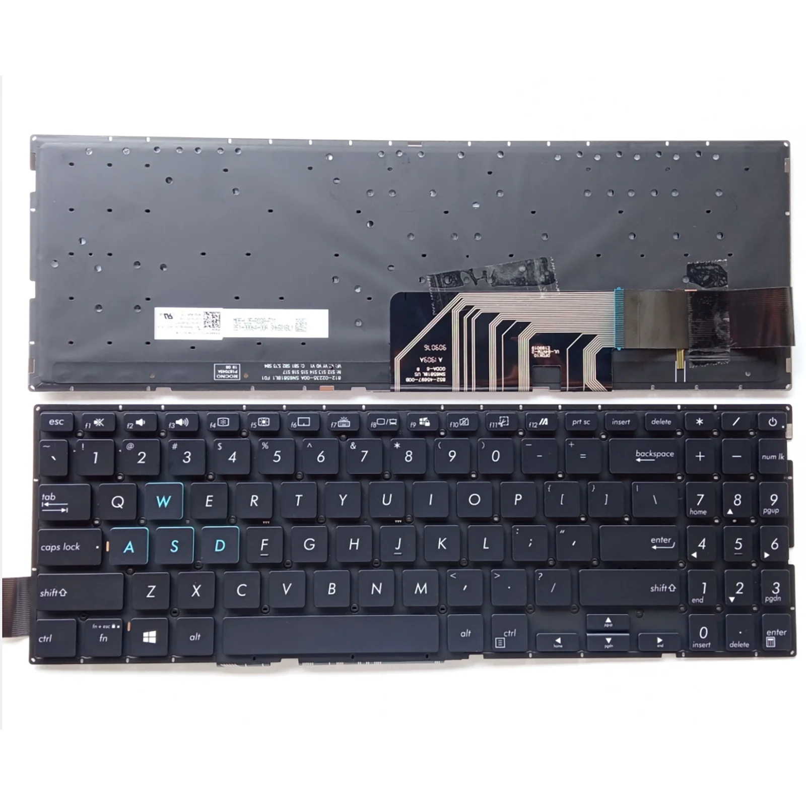 

US for ASUS X571 X571U X571G X571GT X571F VX60G VX60GT F571 F571GT Laptop Keyboard