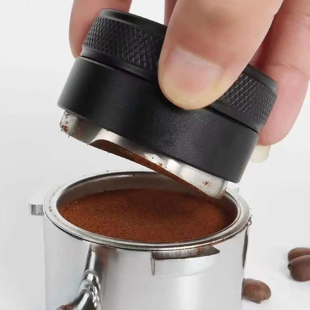 

304 Stainless Steel Coffee Distributor Anti-slip 3 Angled Slopes Espresso Distribution Tool 3 Slurry Type Adjustable