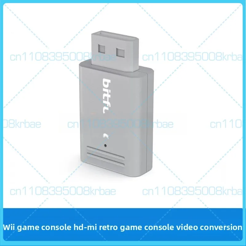 For 2025 New Nintendo Wii Console HDMI HD Video Converter Multifunctional Retro Game Adapter Replacement