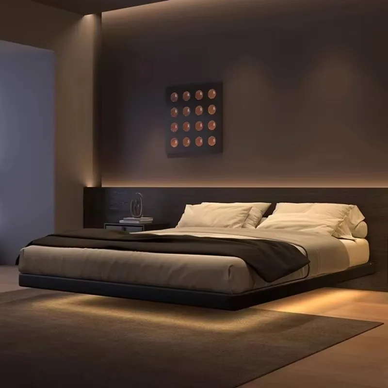^Bedroom Frame Bed Human Dog Tatami Sleeping Space Saving Wooden Simple Storage Bed Luxury Platform Beliche Unique Furniture