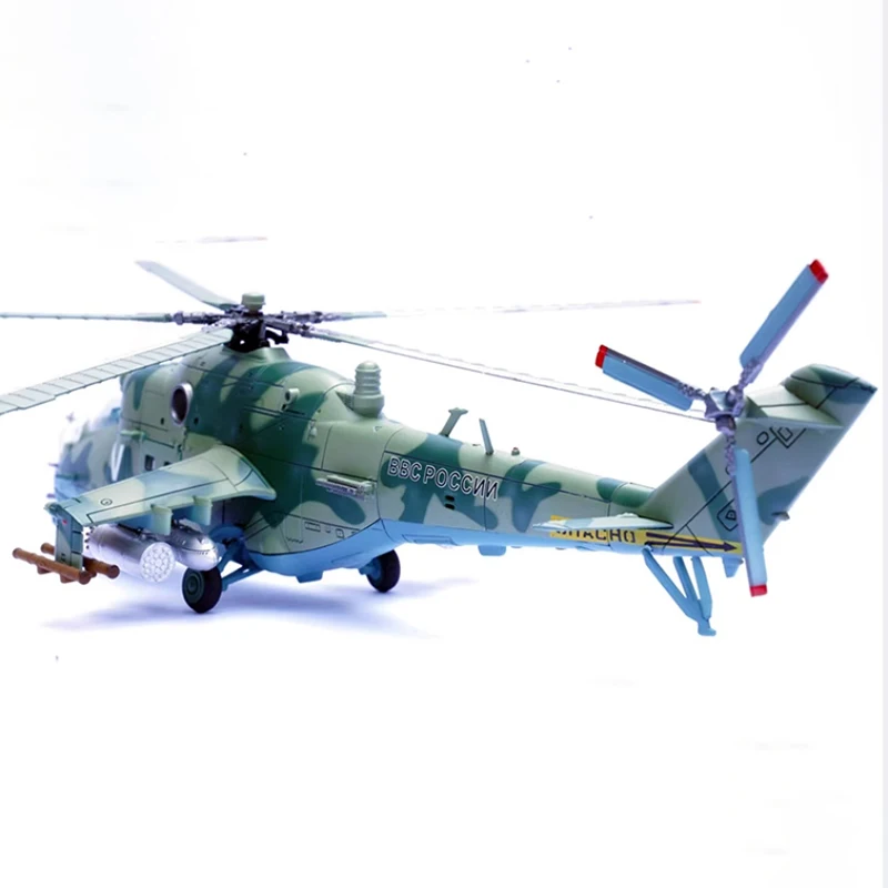 Diecast 1:72 Scale 14005PE Mi24 helicopter Mi-24V Alloy Finished Simulation Model Souvenir Gifts For Adult Boy