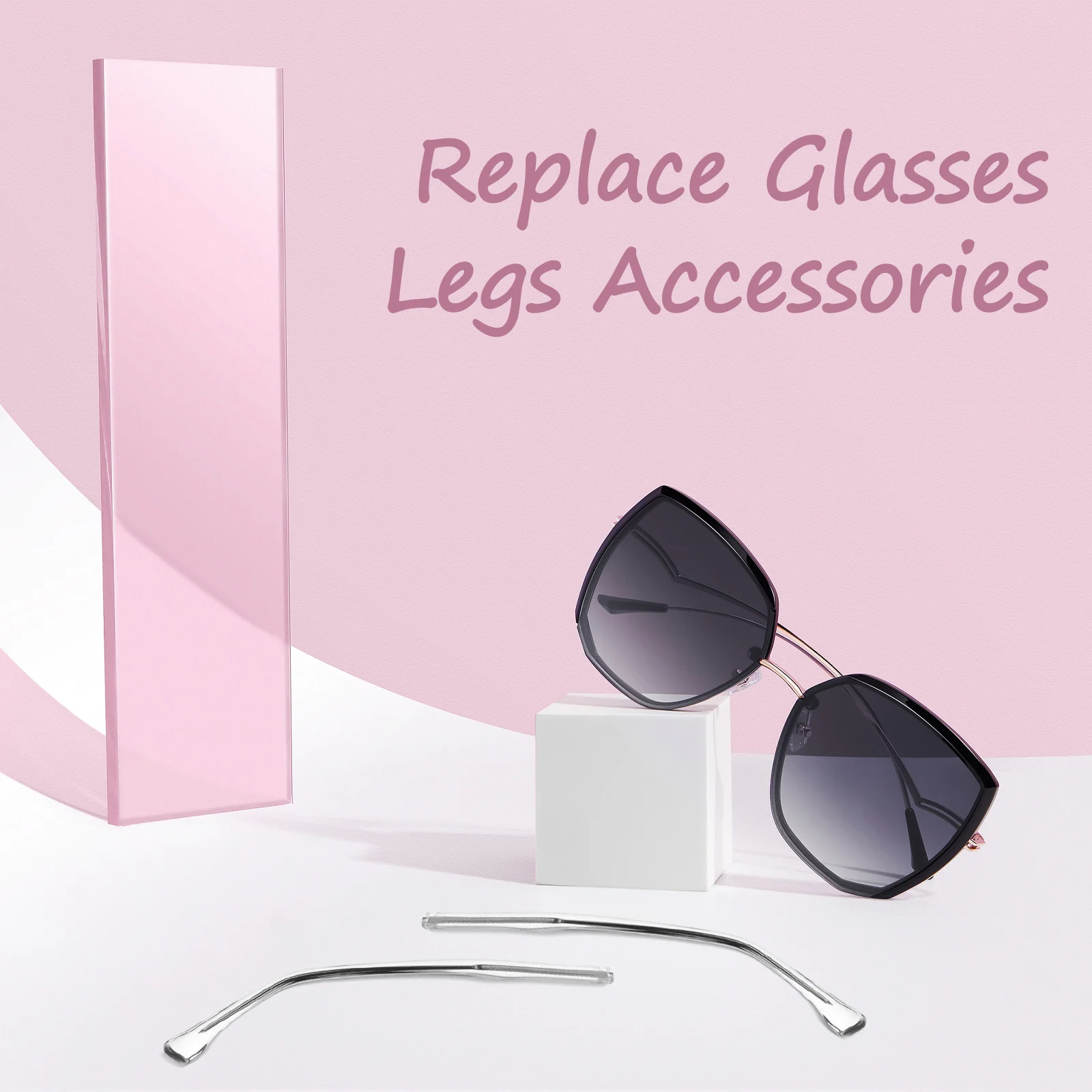 

Glasses Accessories Eyeglass Repair Parts Replacement Arms Temple Eyeglasses Tips Legs Kit