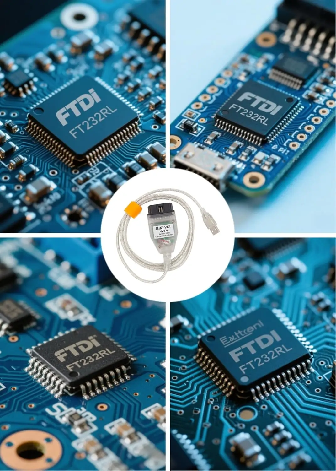 OBD2 USB Diagnostic Cable for Scion, Compatible with TIS Techstream, 32/64-bit Windows, Requires Driver/APP