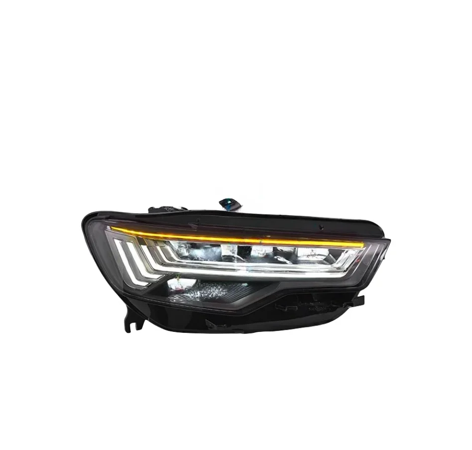 For 2023 C8 style LED matrix headlamp headlight plug and play for audi A6 C7 and A6 C7 PA head lamp head light 2012-2018a