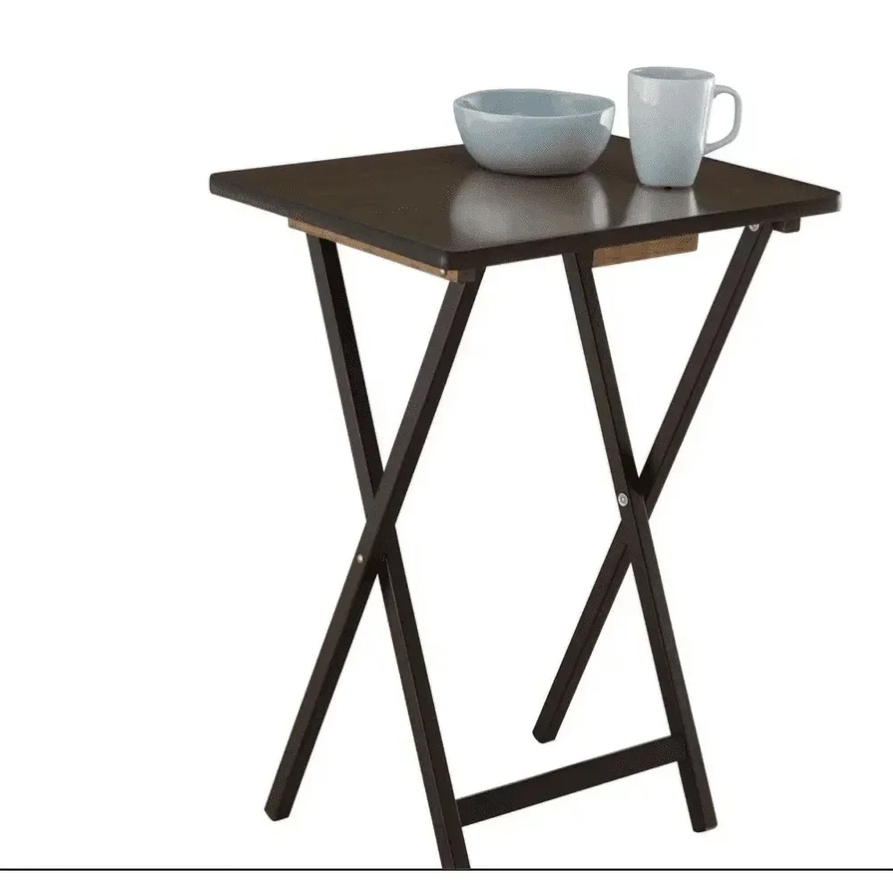 

Premium Walnut for 5-Piece Folding TV Tray Table Set,for 19 x 15 x 26 Inch