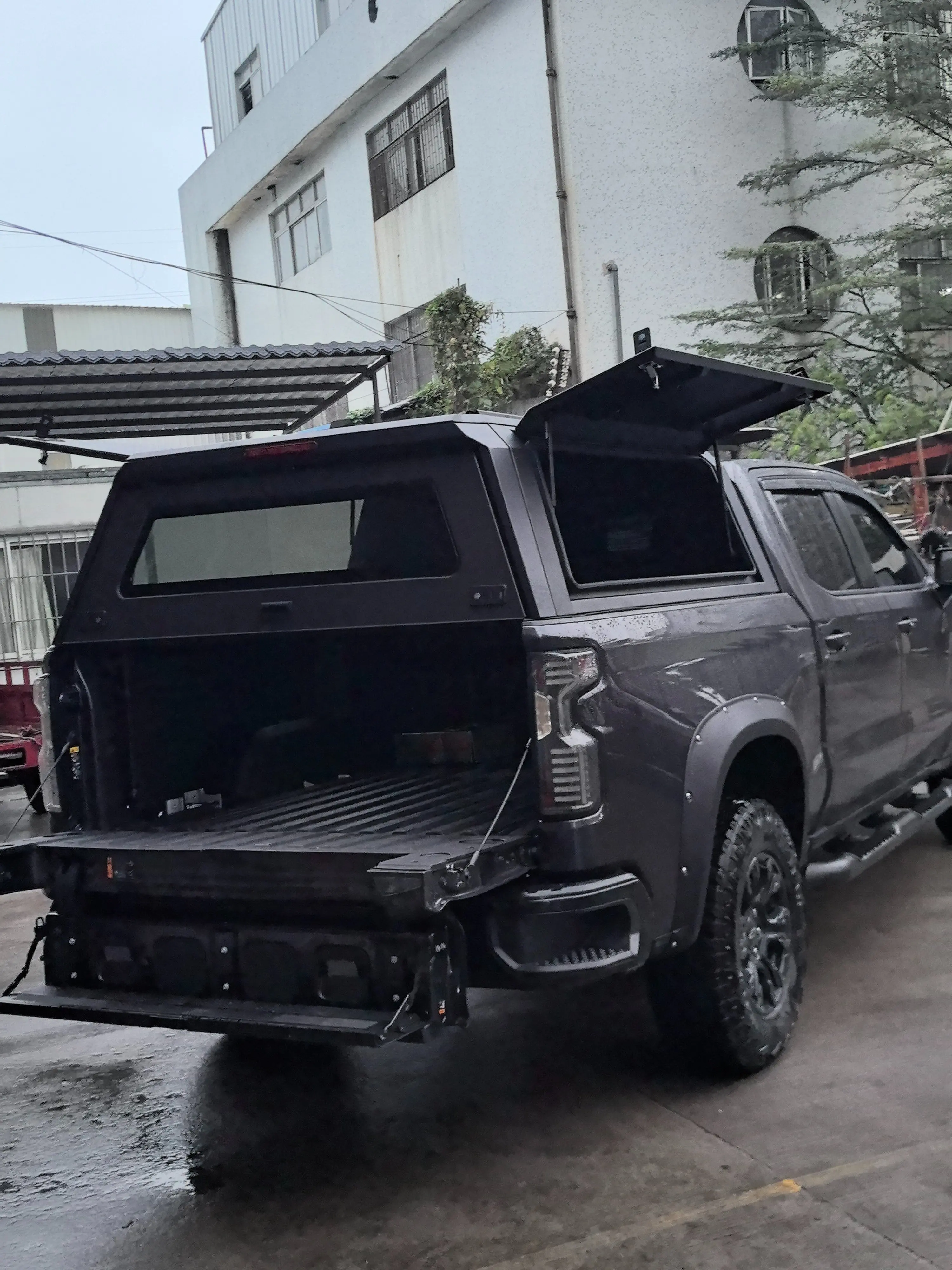 جديد جودة عالية كامل الألومنيوم مقاوم للماء الصلب شاحنة بيك اب غطاء السرير المظلة توبر ل F150 2021 +/RAM 1500 2019 + 5.5FT