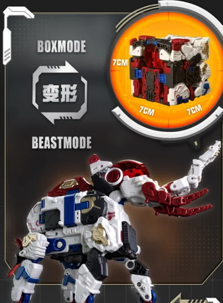 52TOYS Beastbox BB-74 Safezone Deformation Toys Action Figure Collectible Mammoth Deformation Converting Robot Toy Kid Xmas Gift