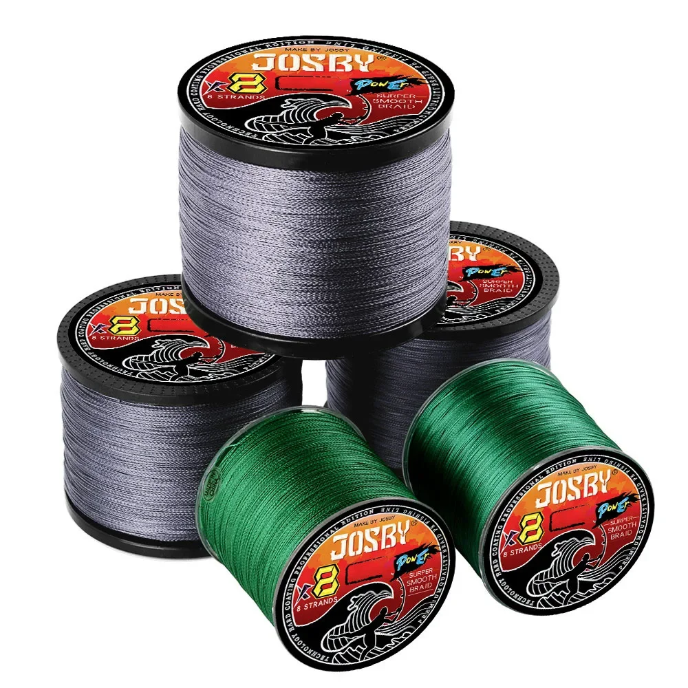 

JOSBY Sea Fishing Strong PE X8 Braided Fishing Lines 300M 500M 1000M 8 Strands 20-100LB Original Carp Fishing WIre For Saltwater