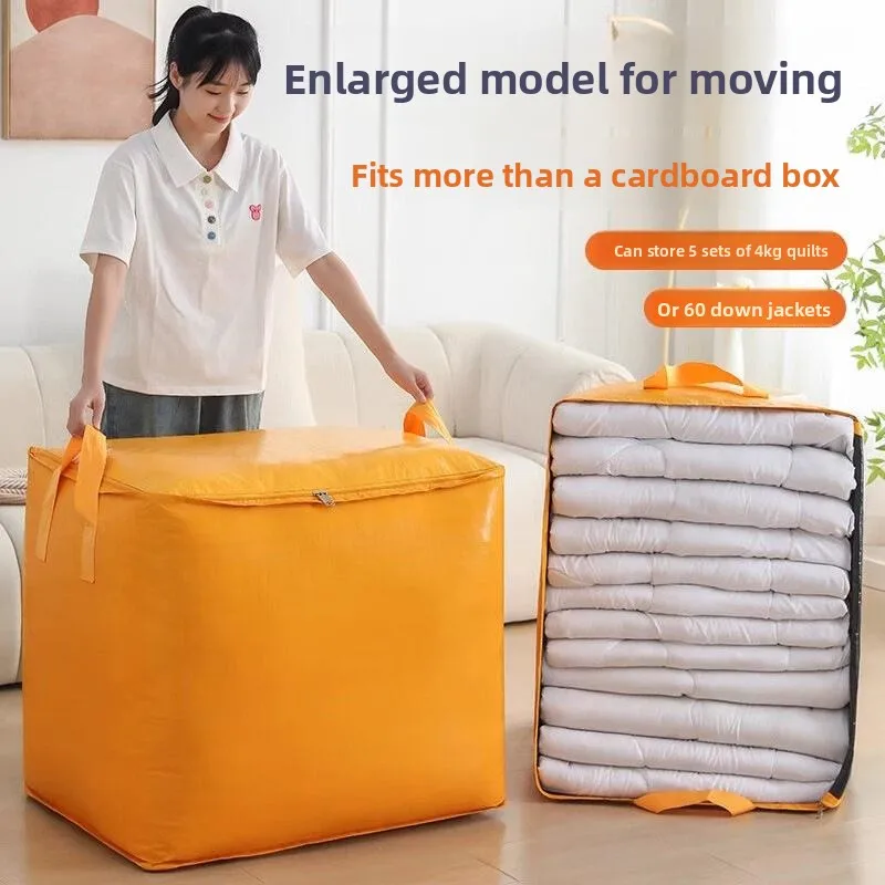 Extra Thick Waterproof Sandbag Moving Bag Luggage Dormitory Packing Bag Storage Travel Handheld Bag for Moving And Travel