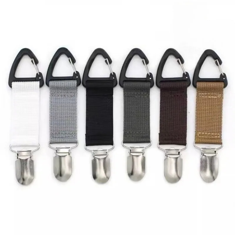 Outdoor-Reise-Strohhut-Clip. Tragbarer Hut-Begleit-Taschen-Clip. Mehrzweck-Handschuh-Organizer für den Außenbereich