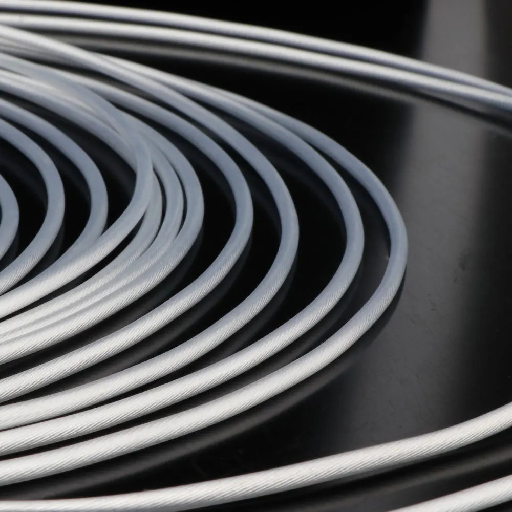 HiFi 7N クリスタル銅銀メッキ信号ケーブル HiFi オーディオイヤホンバルクワイヤー DIY イヤホンケーブル