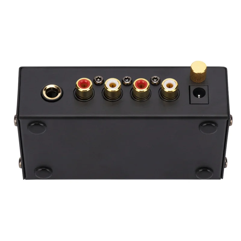SQPP-PP400 턴테이블 튜브 앰프 스피커 EU 플러그용 RCA 인터페이스가 있는 초소형 포노 프리앰프 프리앰프