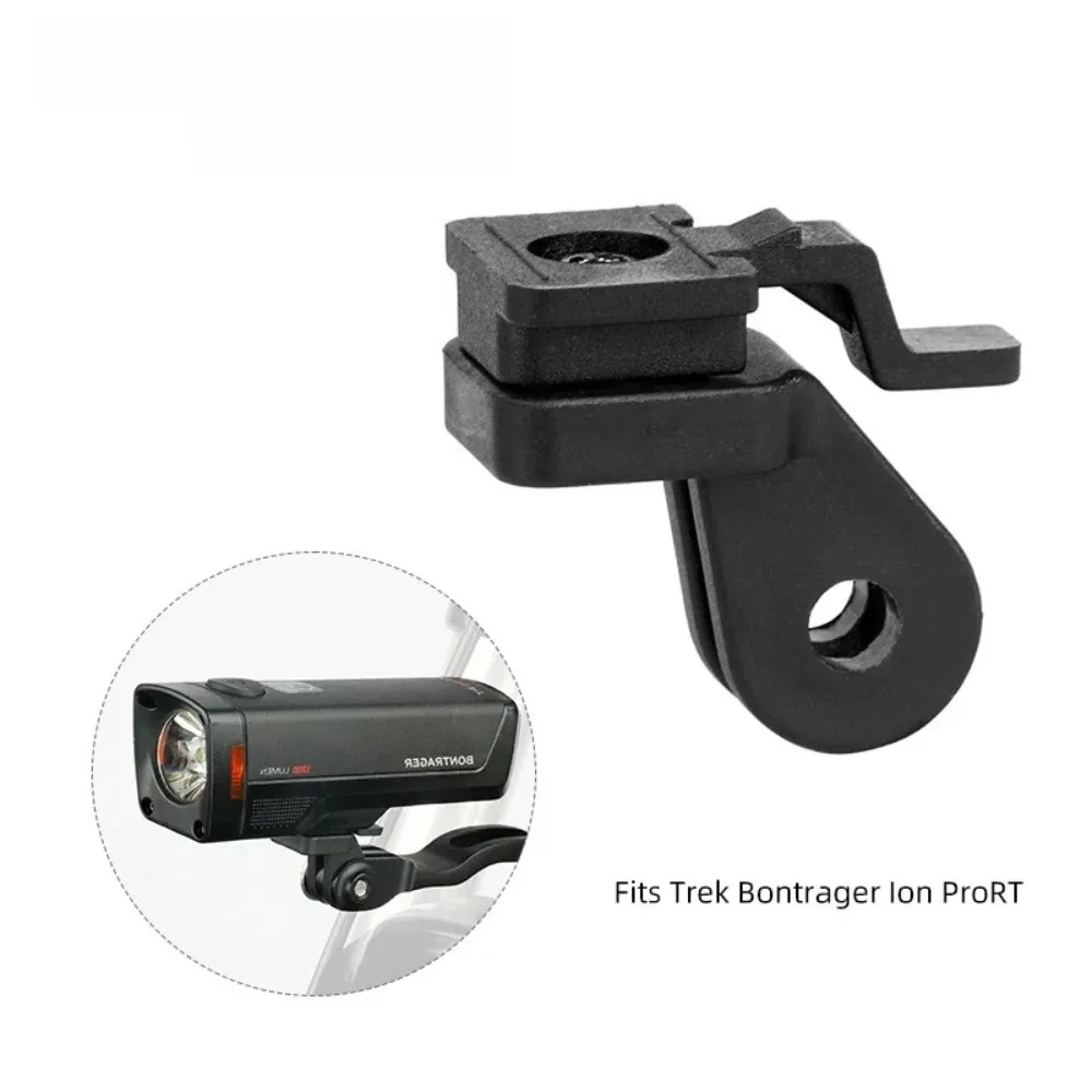Suporte de lâmpada aplicável a trek bontrager ion prort btk08 suporte de farol de bicicleta guiador haste garfo capacete adaptador de sela